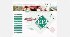 Desktop Screenshot of efa-stiftung.de