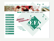 Tablet Screenshot of efa-stiftung.de
